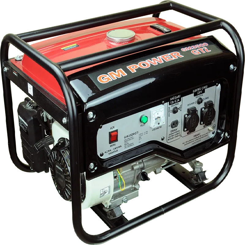 Генератор бензиновий GOLDMOTO 1 фаза (220В), 2,5кВт, (GM-3500-GTİ)